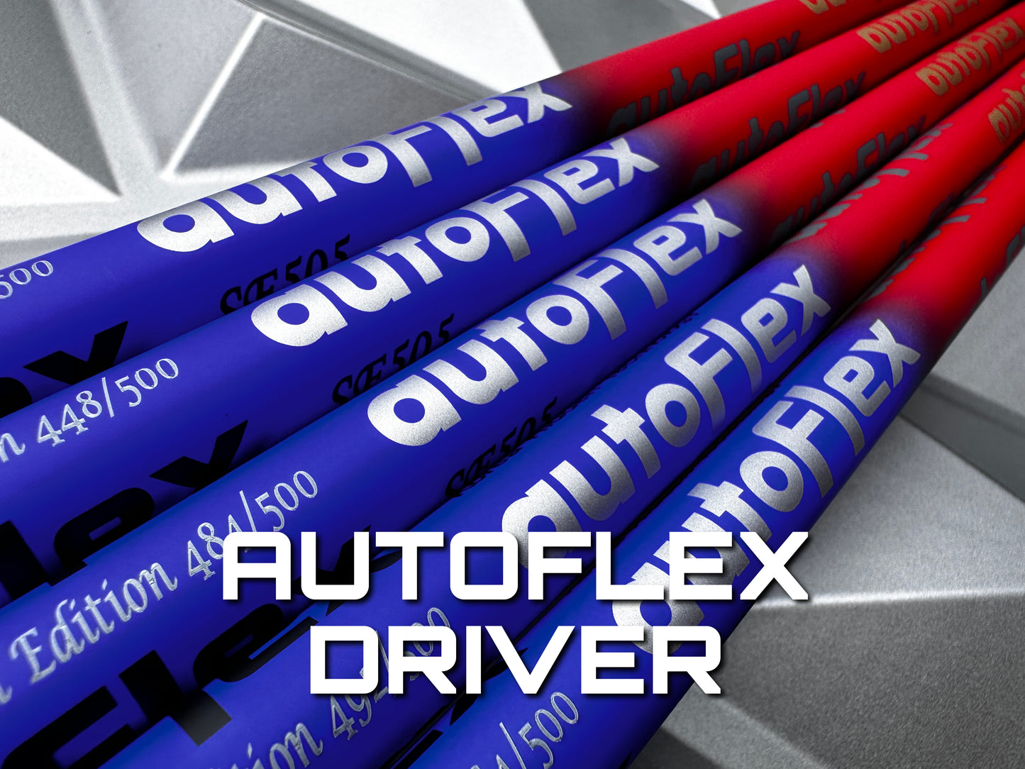 AutoFlex Shaft Driver Red Blue Limited